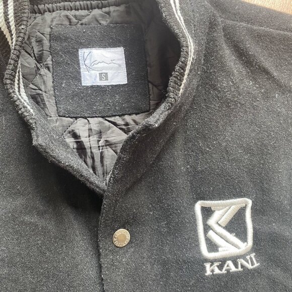 Karl Kani Varsity Bomber Jacket Size Small - Picture 3 of 7